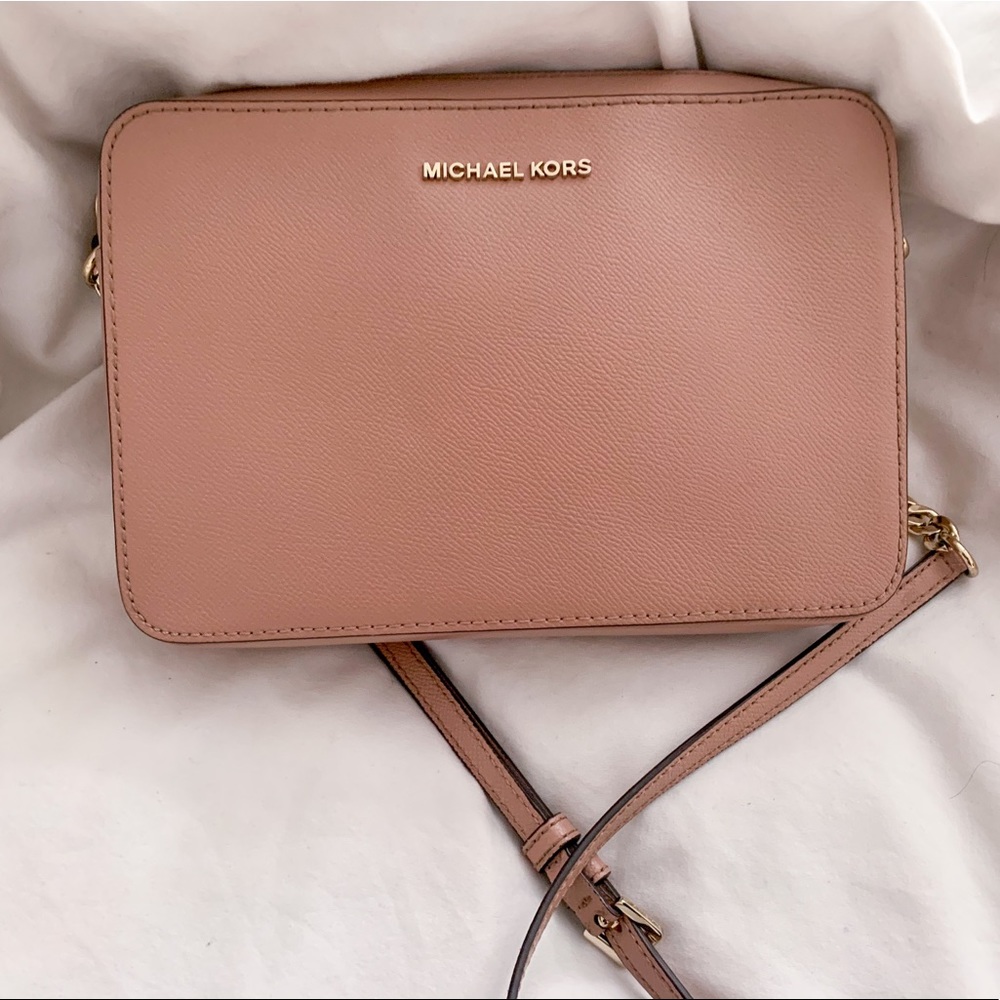 Michael Kors Jet Set Large EW Crossbody Pink